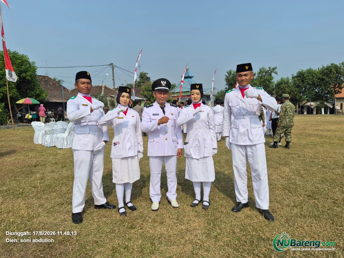 Mengenal Dzikri bima dan pandu Kusuma angkasa anggota PAC IPNU IPPNU BARENG yang sukses kibarkan bendera merah putih di upacara 17 Agustus kecamatan Bareng.