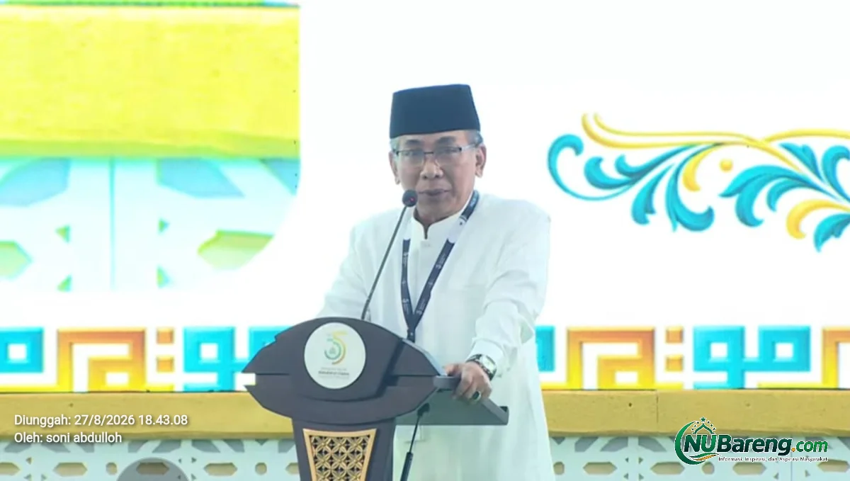 Di Hadapan Presiden, Gus Yahya Tegaskan Sinergi PBNU dengan Pemerintah