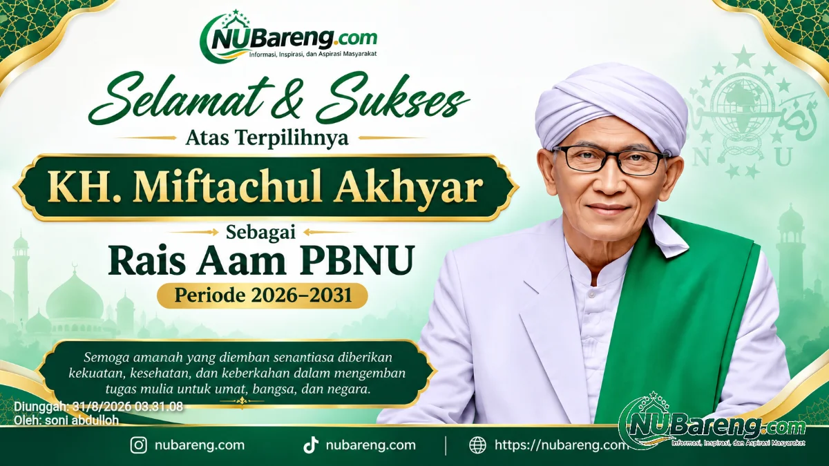 Muktamar NU ke-35: KH. Miftachul Akhyar Kembali Terpilih Sebagai Rais Aam PBNU Periode 2026-2031